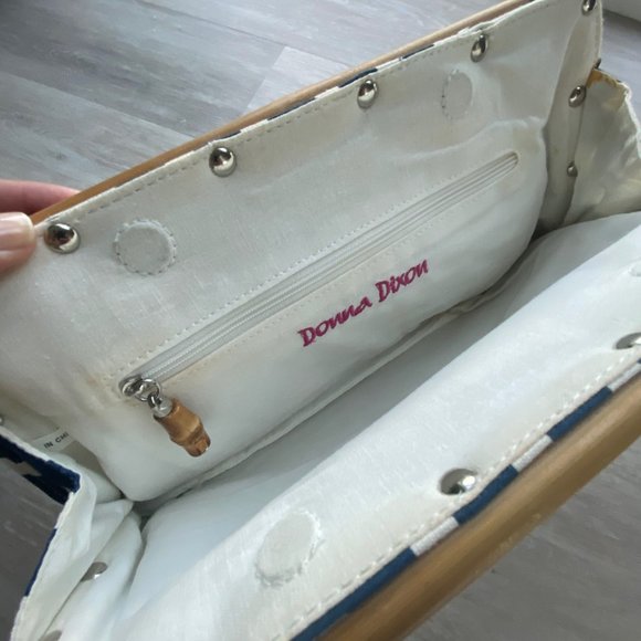 Donna Dixon Bamboo Abstract Print Clutch - Picture 3 of 3